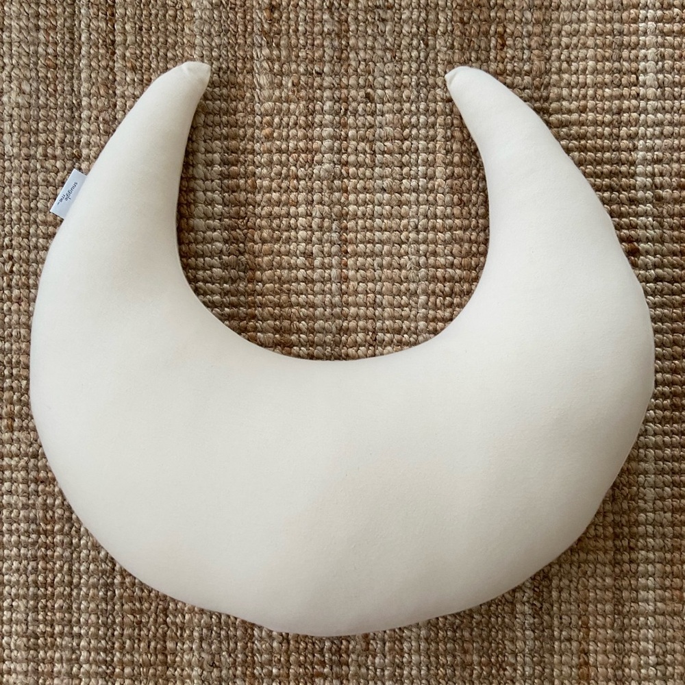 Snuggle me natural feeding support pillow with natural cover
